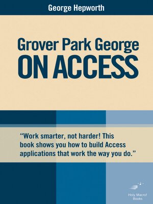 cover image of Grover Park George on Access